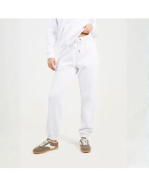 Brave Soul Classic Style Joggers - White