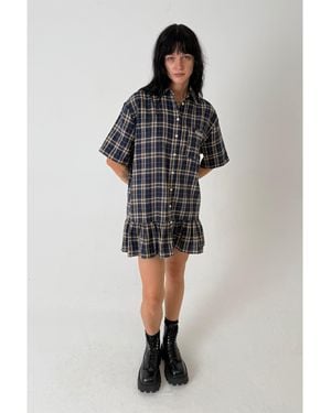 The Ragged Priest Shirt Dress - Grey