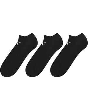 PUMA 3 Pack Trainer Socks - Black