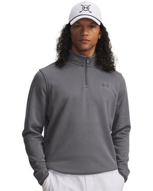 Under Armour Jumper Fleece Quarter Zip Pullover - Grey