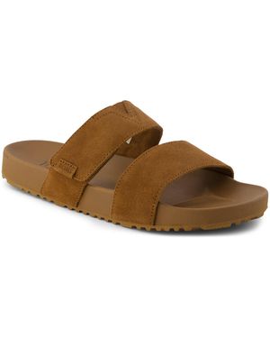 TOMS Flat Sandals - Brown