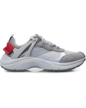 HUGO Low-Top Trainers - Natural