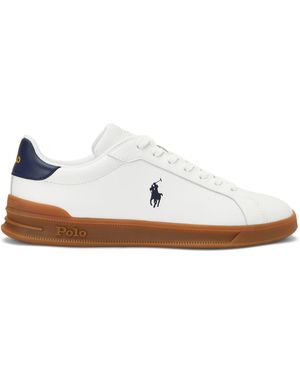 Polo Ralph Lauren Heritage Court Ii Low Trainers - White