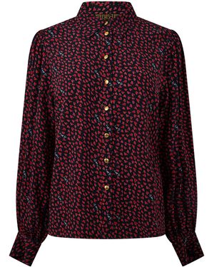 Biba Printed Shirt - Purple