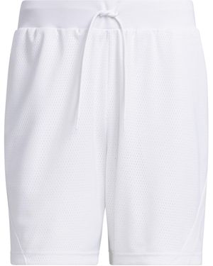adidas Select Mesh S Basketball Short - White