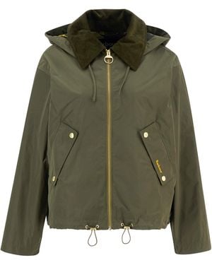 Barbour Rain Anorak Jacket - Green