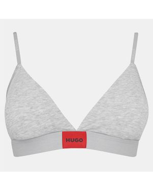 HUGO Boss Triangle Bra - White