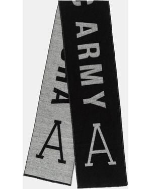 ARCTIC ARMY Winter Knitted Scarf - Black