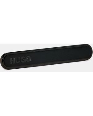 HUGO E Classic Tie Jewellery Set - Black