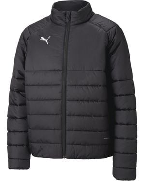 PUMA Teamliga Insulated Zip Padded Puffer Jacket - Black