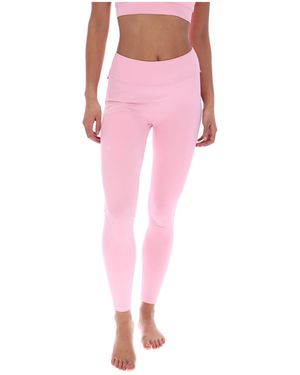 Ted Baker Agnes Comfort Ruffle Yoga Leggings - Pink
