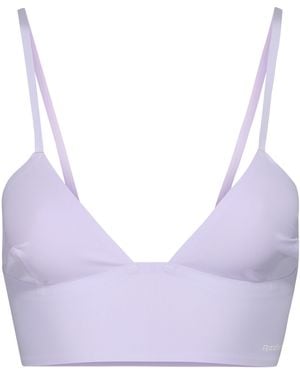 Reebok S Senna Bonded Bra Jersey Bralet Purple Oasis M-l