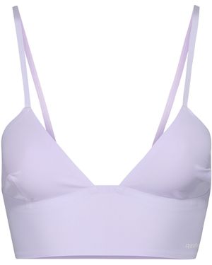 Reebok S Senna Bonded Bra Jersey Bralet Purple Oasis M-l