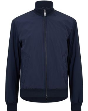 Pal Zileri Zip Bomber Jacket - Blue
