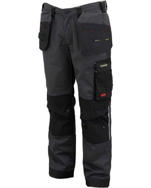 Dunlop On Site Winter Lined Workwear Trousers - Black