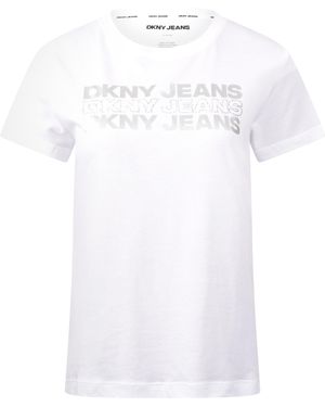 DKNY Double Foil Jea - White