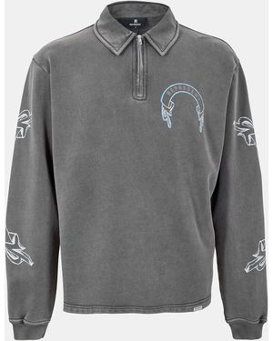 Represent Rep Legacy 1/4 Zip Fleece - Grey