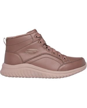 Skechers Flat Ankle Boots - Brown