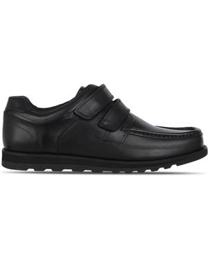 Lee Cooper Harrow Hook And Loop Shoes - Black