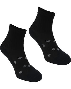 Karrimor 2 Pack Running Socks Ladies - Black
