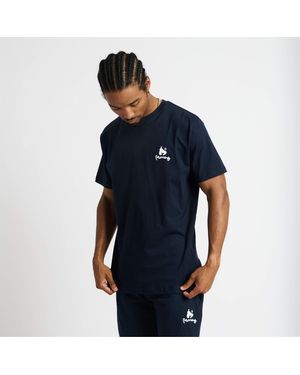 Money Lounger Ape Tee - Blue