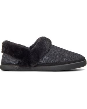 TOMS Krystal Mule Sandal - Black