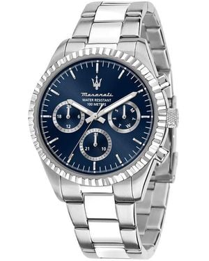 Maserati Competizione Analogue Quartz Watch - Metallic