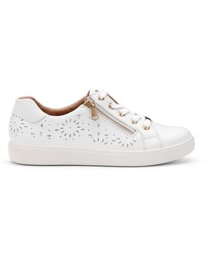 Hotter Wonder Wide Trainers - White