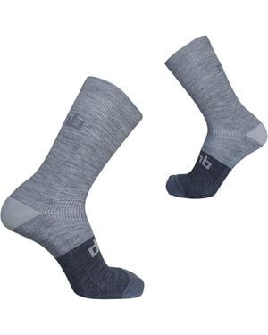 Dhb Aeron Deep Winter Merino Winter Weight Socks - Blue