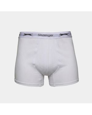 Slazenger 1881 Cricket Boxer - White