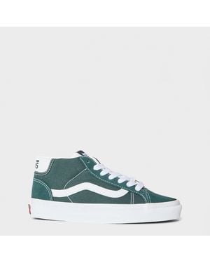 Vans Adults Canvas High-Top Trainers - Green