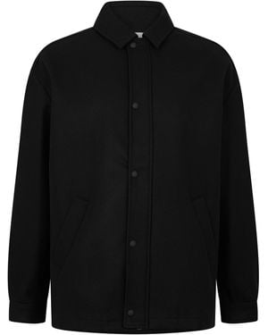 Maison Kitsuné Casual Harrington Jacket - Black