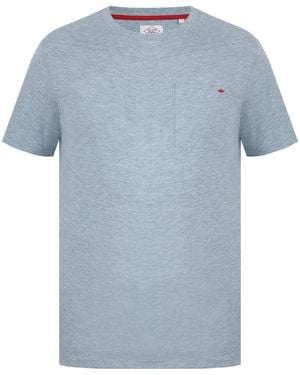 Lee Cooper Regular Fit Pocket Crew T-Shirt - Blue
