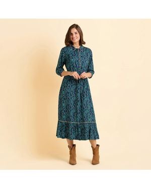 Brakeburn Skye Dress - Blue