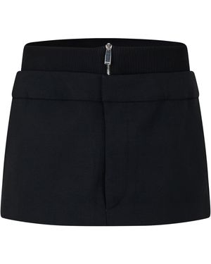 Off-White c/o Virgil Abloh Mini Skirt - Black