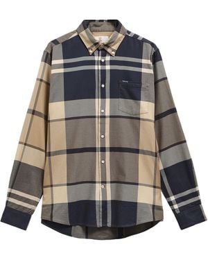 Barbour Dunoon Long Sleeved Shirt - Blue