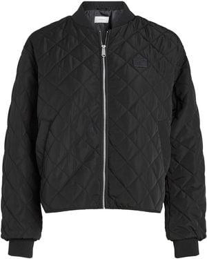 Calvin Klein Lw Quilted Jacket - Black