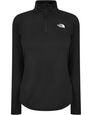 The North Face Flex 1/4 Zip Long-Sleeve Top - Black