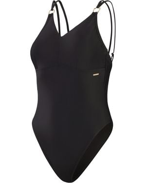 Speedo Shaping Strappy 1 Piece - Black