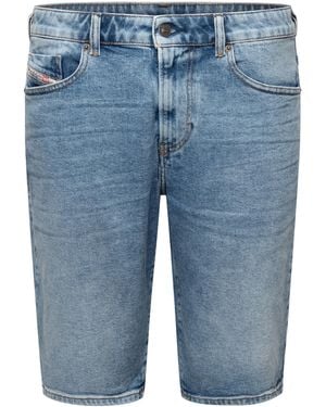 DIESEL Slim-Short Calzoncini Denim Shorts - Blue