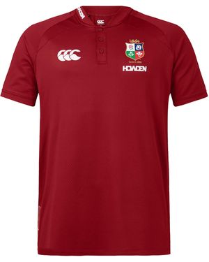 Canterbury British And Irish Lions Polo Shirt 2025 Adults - Red