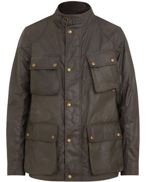Belstaff Waxed Cotton Fieldmaster Jacket - Brown