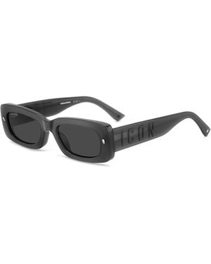 DSquared² Round Sunglasses - Black