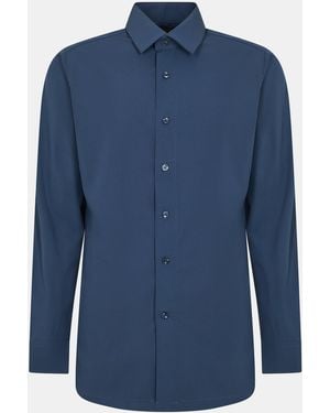 Scotch & Soda Long-Sleeve Oxford Shirt - Blue