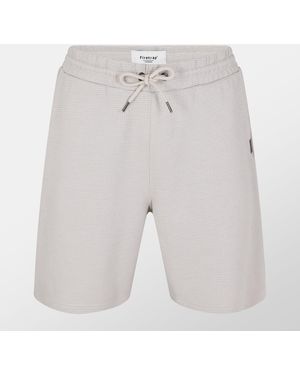 Firetrap Waffle Fleece Jogger Shorts - White