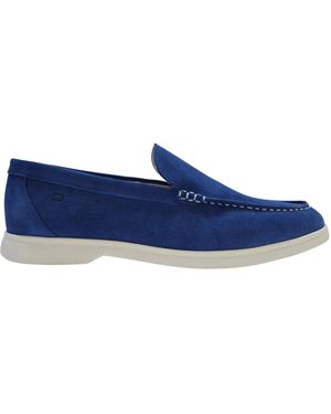Deakins Deaks Francis Boat Shoes - Blue