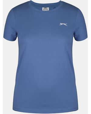 Slazenger 1881 Crew Neck Tee - Blue