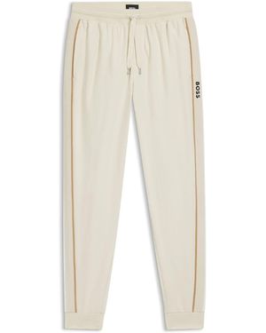 BOSS Iconic Trousers 10269546 02 Tracksuit Bottom - Natural