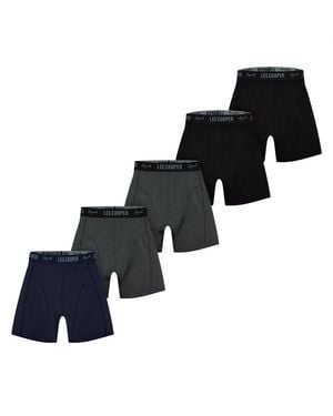 Lee Cooper Essential Boxer Trunk 5-Pack - Multicolour