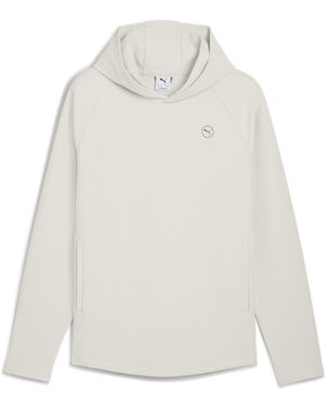 PUMA Boulder 2.0 Houndstooth Pullover - White